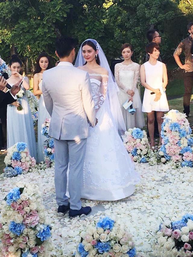 刘诗诗和吴奇隆的豪华巴厘岛婚礼:非常浪漫奢华