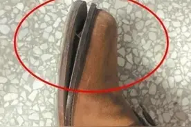 皮鞋“鞋底”脱胶别急着扔！教你1招，不花一分钱，穿烂都不开胶图片