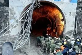 印军爆破岩石修建军事工程，遭遇山体滑坡冰川断裂：结果全部冲垮图片