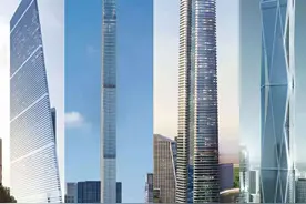 五大洲各自在建的最高摩天楼，依然是亚洲引领高度图片