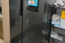 智能生活，一屏掌握，云米超薄对开门冰箱打造智能厨房图片