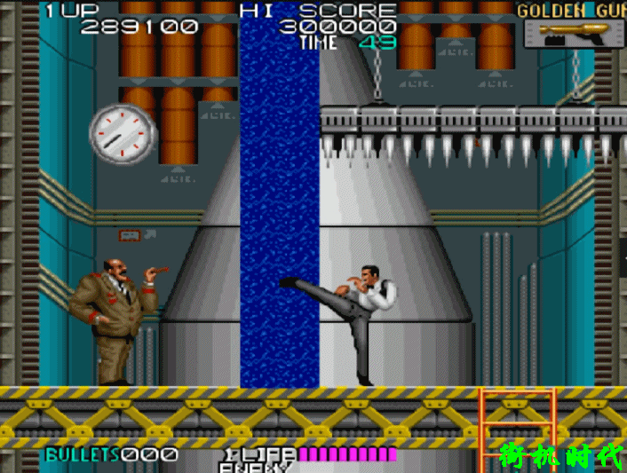 经典街机中那些战五渣BOSS，连基本的反抗能力都没有