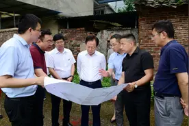 徐绍川到桂林市秀峰区调研凤凰•山水逸境项目图片