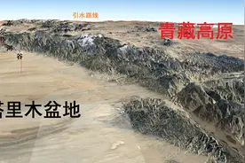 引水入疆新设想：串联高原湖泊，形成2000亿立方米水量湖泊群图片