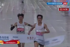 青岛马拉松：兔子率先撞线却无缘冠军，成跑圈最大迷案图片
