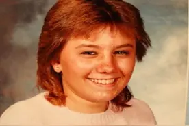 1984年美国14岁女孩身中44刀，钱包挂在三米树上，因一个眼神遇害图片