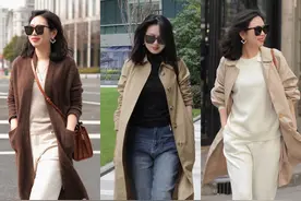 4、50岁的女人，春天这样穿，大方得体还减龄图片