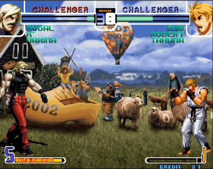 《拳皇》有生之年终于见到凯撒波最终形态，那个男人真的回来了