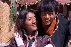 丁真走红后趣事多，父亲担心无人放牛，舅舅撞脸郑伊健图片