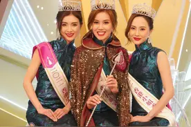 港姐三甲诞生！22岁混血儿夺冠，翻版杨采妮得亚军，2大热门落选图片