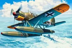 海军之眼，二战德国海军全能型舰载机，鲜为人知的Ar196战机图片