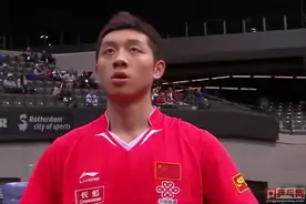 鹿特丹世乒赛许昕横扫中国香港江天一，希望之星黯淡，无缘16强图片