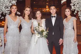 明星婚礼“谁最强”，快看强大亮眼的伴娘团！图片