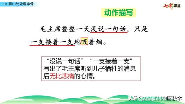 部编版语文五年级下册第10课《青山处处埋忠骨》知识点+图文解读