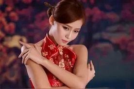 旗袍女神图片 唯美意境穿旗袍的美女上（12张）图片