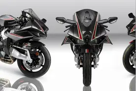 增压碳纤维战神，比莫塔Tesi H2限量版摩托发布图片