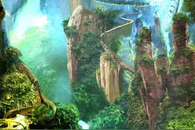 二次元风景建筑精美插画图集！胜日寻芳泗水滨，无边光景一时新图片