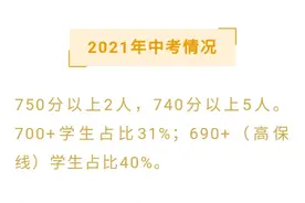 是什么让名校神话不再？今年中考天外700+分学生占比呈断崖式下跌图片