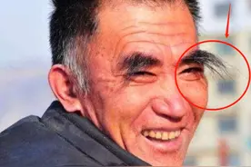 老人说“眉毛一根长，胜过万担粮”，眉毛长说明啥，与寿命挂钩？图片