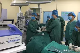 突破！郑大三附院成功实施医院首例胎儿镜下激光治疗绒毛膜血管瘤图片