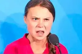 环保少女又发火了，她怒斥美国：还能逍遥法外多久？时日可不多了图片