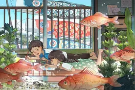 日本插画师 さすも次郎 的治愈系插画作品图片