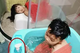 这什么神仙沐浴乳，号称给孩子洗澡不用冲还能净水护肤？图片