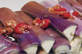 茄子的凉拌新做法，烹饪简单，酸辣爽口，家人都爱吃的居家美食图片