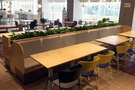 员工食堂快餐桌椅选购需要注意什么，掌握这些技巧准没错图片