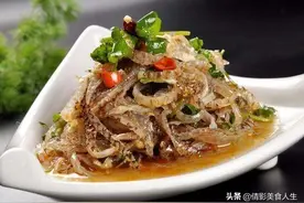 凉拌鱼皮的做法，大厨教你小窍门，做出的鱼皮Q弹爽脆，营养美味图片