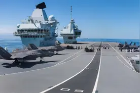 英国航母要来南海！山东舰航母就在南海演训，三大战术可主动反制图片