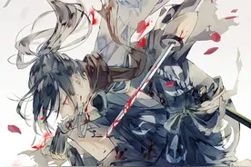 P站日漫男主系列精美插画图集！美人晓折露沾袖，公子醉时香满车图片