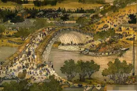 老师要求画《清明上河图》，隔天一副“城管上河图”直接逗乐老师图片