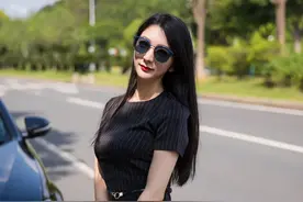 模拍丨香车美人图片