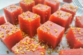 1斤山楂2个苹果，在家自制苹果山楂糕，酸甜开胃，没有添加剂图片