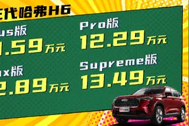 第三代哈弗H6上市，四款车中如何选？图片