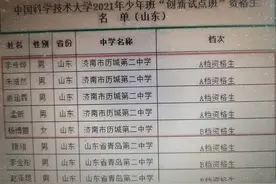 济南历城二中高一学生考上中科大“创新试点班”给我们家长的启示图片