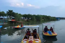 当地人私藏的神仙小岛、河滩，白天品河鲜，晚上凉风习习，太爽了！图片