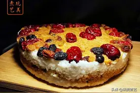 路边的切糕这么贵，回家自己也能做，煎过的味道更棒图片