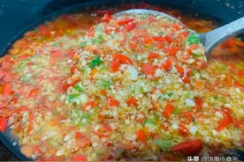 广东人的秋天，吃这菜正当时，做成辣酱，不用炒菜，也能吃两碗饭图片