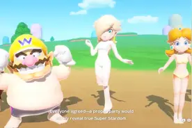 粉丝为Switch《超级马里奥派对》打造泳装MOD图片