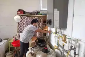 “煤改气”工程落实 送气送暖送实惠图片
