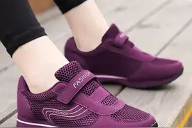 新发现一种女鞋：叫健步鞋，特适合70后女人，上脚舒服走路不累图片