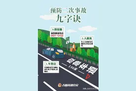 车靠边、人撤离、即报警”，这九字诀真能救人一命！图片