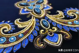 「刺绣作品」精致的法式刺绣，用它们装饰衣物瞬间变高级！图片