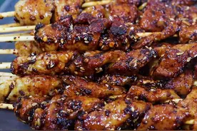 自制烤面筋：半斤粉能做30串，劲道麻辣，在家轻松实现面筋自由图片