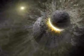 月亮是被外星人操控了吗？为什么它始终以固定一面，面对着地球？图片