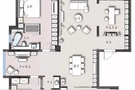美式轻奢150㎡家居，你想要的诗和远方，都在这里图片