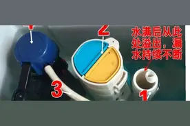 马桶水箱一直流水修理图片