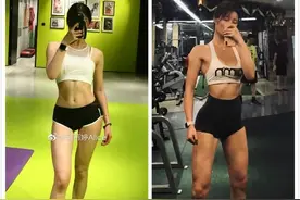 27岁中国女私教，颜值高身材好，但翘臀马甲线才是她的骄傲图片